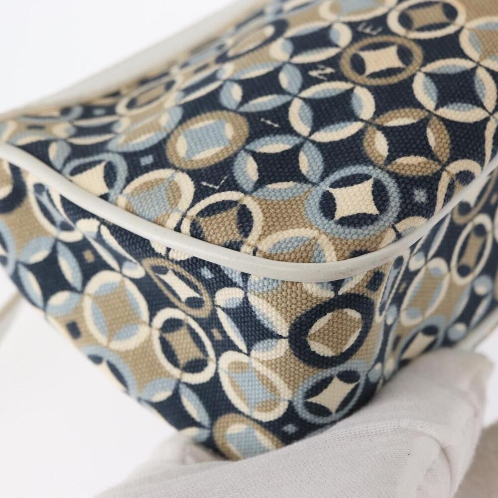 CELINE Accessory Pouch Canvas Navy Auth 154611 - Picture 16 of 16